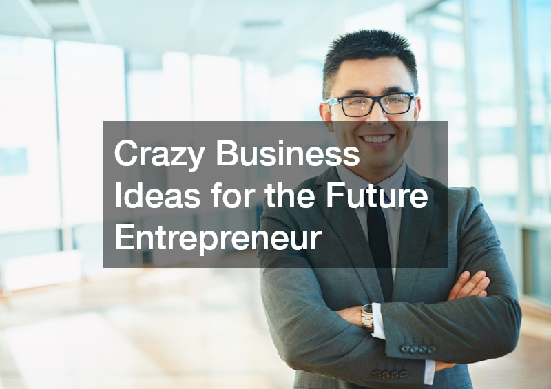 Crazy Business Ideas for the Future Entrepreneur
